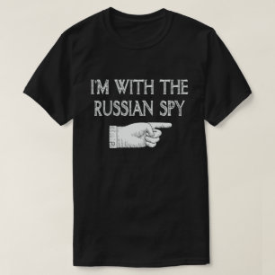 Ich bin mit dem russischen Spionenpaar T-Shirt