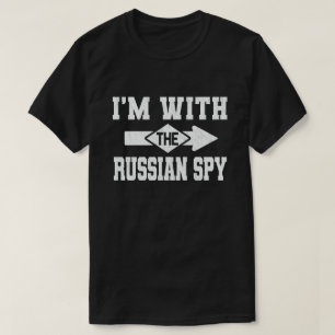 Ich bin mit dem russischen Spionenpaar T-Shirt