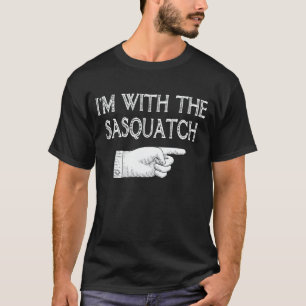 Ich bin mit dem Sasquatch-passenden Halloweenkostü T-Shirt