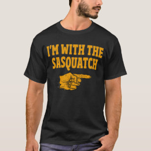 Ich bin mit dem Sasquatch-passenden Halloweenkostü T-Shirt