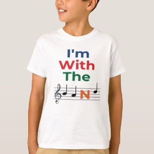 Ich bin mit dem Spaß Musikermusik der Band T-Shirt