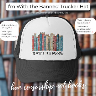 Ich bin mit dem verbotenen LKW-Hut Truckerkappe