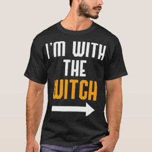 Ich bin mit dem witzigen Halloween-Gemälde T-Shirt