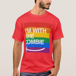 Ich bin MIT DEM ZOMBIE T-Shirt