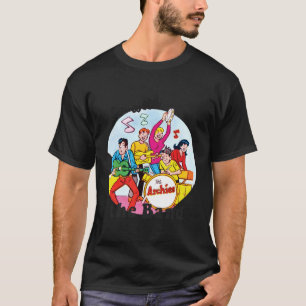 Ich bin mit den Comicen der Band T-Shirt
