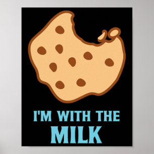 Ich bin mit den Milch- und Kekspaaren die besten Poster
