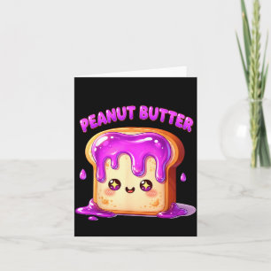 Ich bin mit der Erdnussbutter Lustiges passendes P Karte