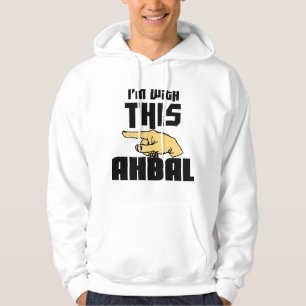 Ich bin mit diesem Ahbal Hoodie