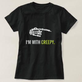 ICH BIN MIT GLAUBWÜRDIGEM Funny Halloween T-Shirt