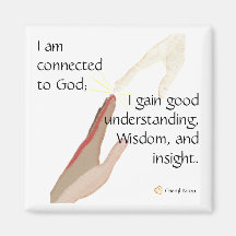 Ich bin mit Gott verbunden; ich erhalte gute.. Mag