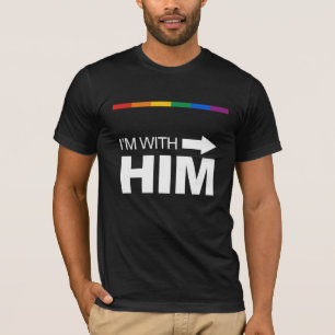Ich bin mit ihm (recht) - .png T-Shirt