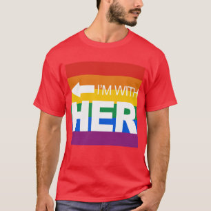 Ich bin mit ihr (verlassen) - .png T-Shirt