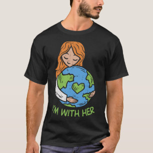Ich bin mit ihrem Earth Day Shirt Pro Gerettet Umg