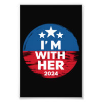 Ich bin mit ihrer Kamala-Abstimmung für den Präsid