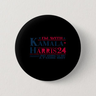 Ich bin mit Kamala einfach kidding nicht Idiot Ret Button