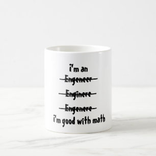 Ich bin mit Mathe gut Tasse