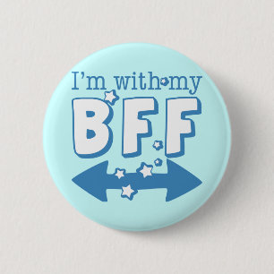 Ich bin mit meiner BESTEN FREUNDIN (doppelter Button
