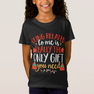 Ich bin mit meiner Familie zu Weihnachten verwandt T-Shirt