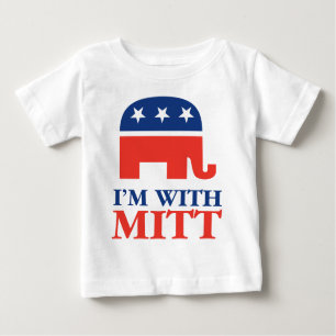 Ich bin mit Mitt Baby T-shirt