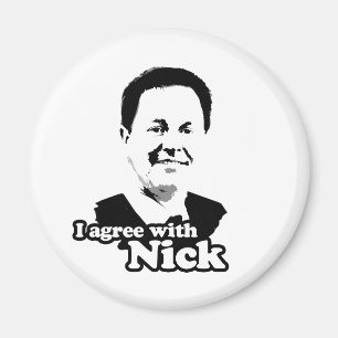 Ich bin mit Nick einverstanden Magnet
