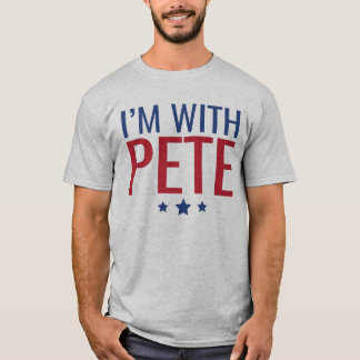Ich bin mit Pete T-Shirt