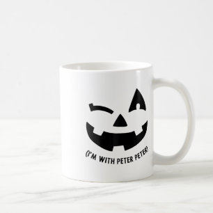 Ich bin mit Peter Couple Halloween Erwachsene Frau Kaffeetasse