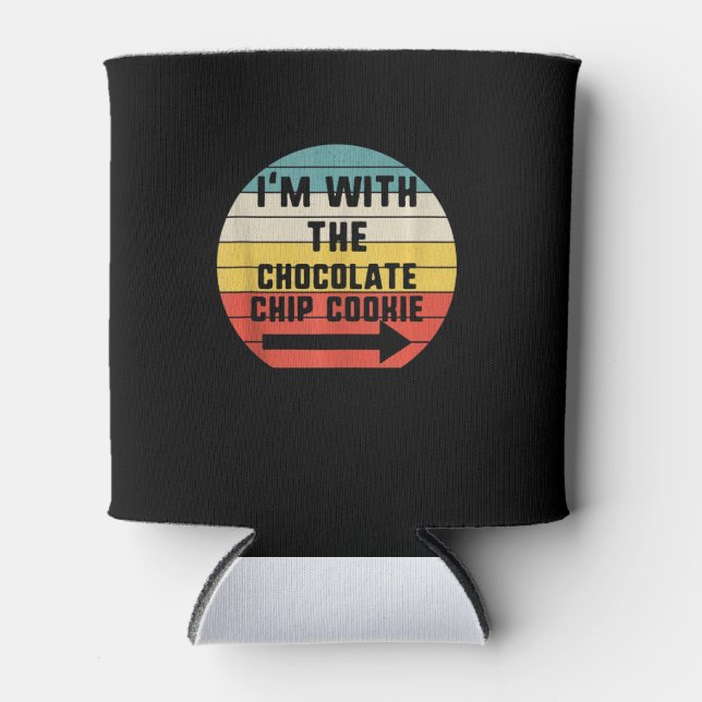Ich bin mit Schokolade Chip Cookie | Cook-Geschenk Dosenkühler (Vorderseite)