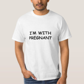 "Ich bin mit schwangerem/Vater, zum T - Shirt zu