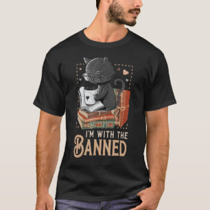 Ich bin mit The Banned Read Banned Books Lover Boo T-Shirt