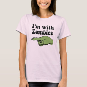 Ich bin mit Zombies T-Shirt