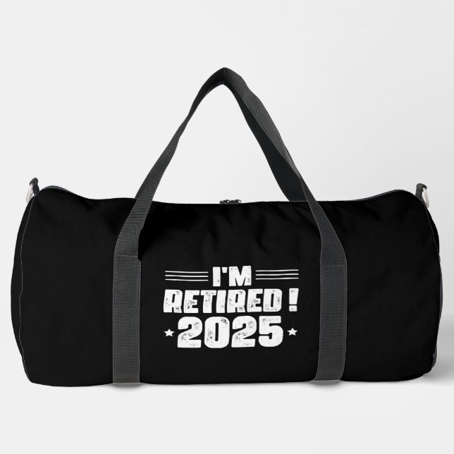 Ich bin müde! 2025 - Feiern im Stil Duffle Bag (Vorderseite)