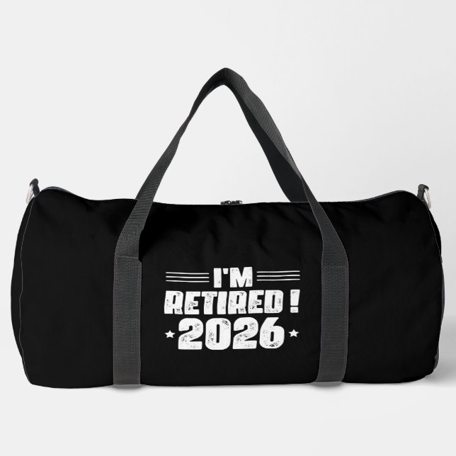 Ich bin müde! 2026 - Feiern im Stil Duffle Bag (Vorderseite)