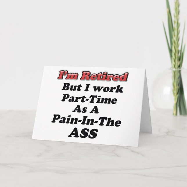 Ich bin müde karte (Vorderseite)