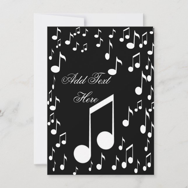 Ich bin Musik, Celebrate_ Einladung (Vorderseite)