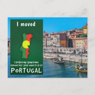 Ich bin nach Portugal übergegangen, um Ankündigung