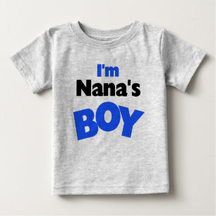 Ich bin Nanas Junge Baby T-shirt