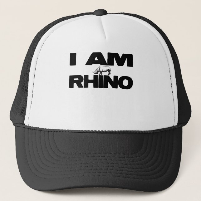 ICH BIN NASHORN TRUCKERKAPPE (Vorderseite)