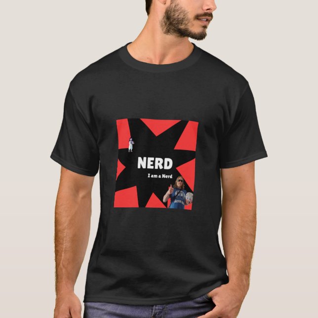 ICH BIN NERD Deluxe T Shirt (Vorderseite)