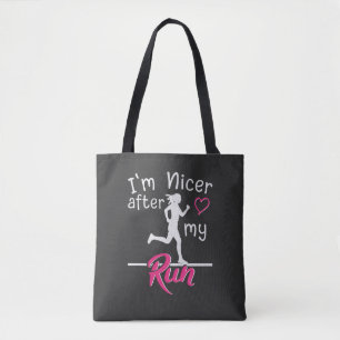 Ich bin netter nach meinem Lauf Lustig