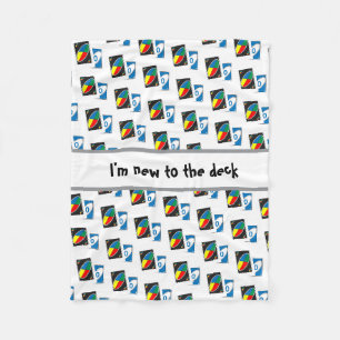 Ich bin neu am Deck Funny Baby Halloween Costume Fleecedecke