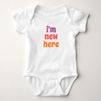 Ich bin neu hier Baby-Body