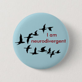 Ich bin neurodivergent button