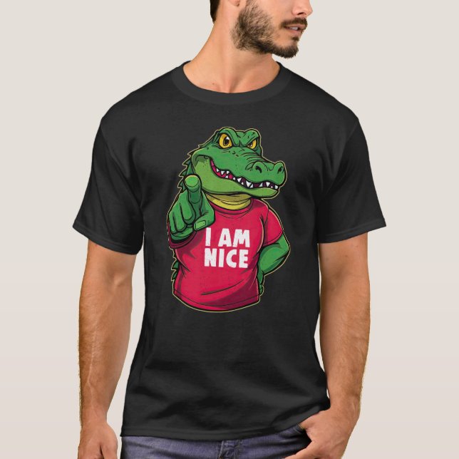 ICH BIN NICE T-Shirt (Vorderseite)
