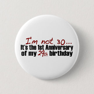 Ich bin nicht 30 button