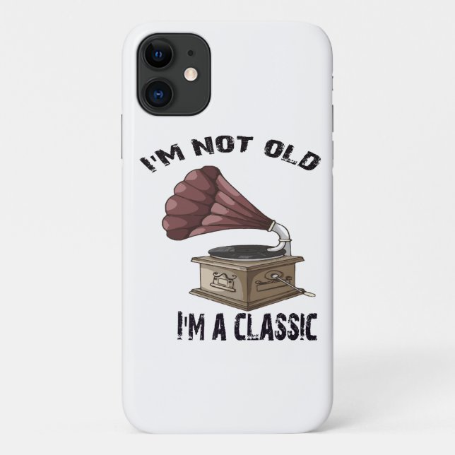 Ich bin nicht alt Case-Mate iPhone hülle (Rückseite)