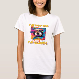 Ich bin nicht alt, ich bin Classic, wpap, Kassette T-Shirt