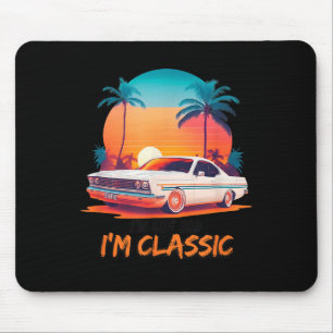 Ich bin nicht alt, ich bin Clic ,lustige Autografi Mousepad