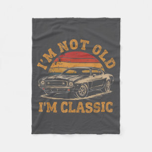 Ich bin nicht alt, ich bin Clic lustiger Autografi Fleecedecke
