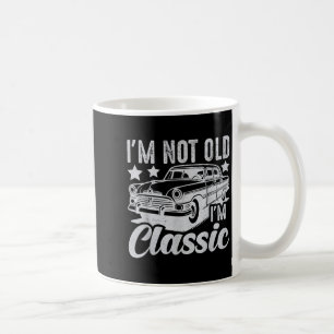 Ich bin nicht alt, ich bin Clic Lustiges Auto Vint Kaffeetasse