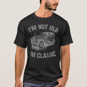 Ich bin nicht alt, ich bin der Tag des klassischen T-Shirt